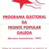 Programa da FPG para as Eleccións Galegas do 97
